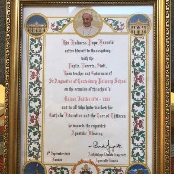Papal Blessing