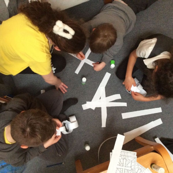 Chaplains lead Holy Week activities.